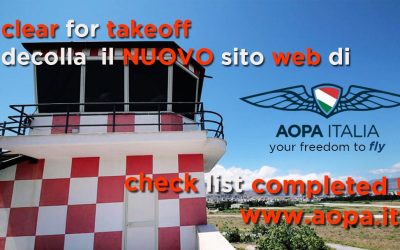 Cleared for takeoff! Decolla il nuovo sito web di AOPA Italia!