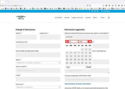 Calendario (browser Firefox)